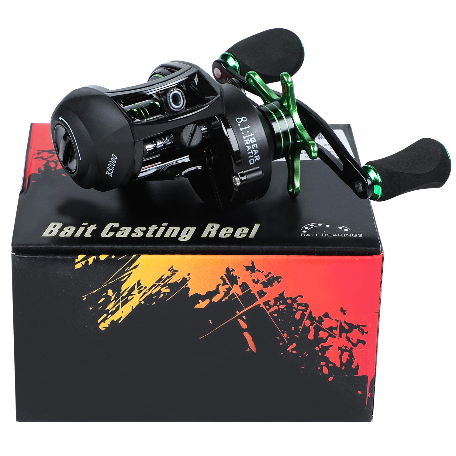 

Рыболовная катушка для приманки 12 + 1BB с передаточным числом 8,1:1 Рыболовная катушка из углеродного волокна Сверхлегкая пресноводная катушка left hand]