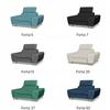 Bosso Lounge Chair Family Furniture Navy Blue Velvet Recliner Headrest