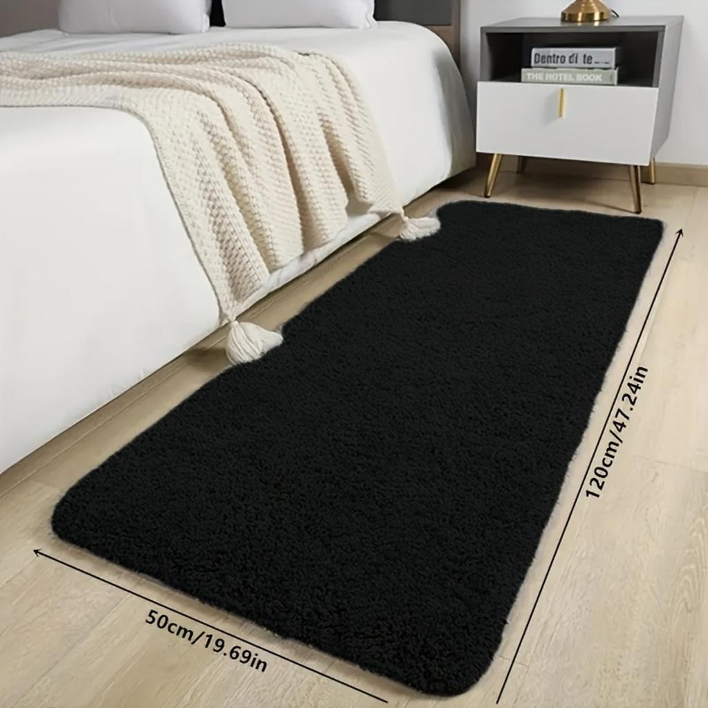 Long Fluff Ultra-absorbent Bath Mat, Anti-slip and Fall-proof, Super Soft Stepping Feel, Comfortable High-quality Bath Rug, Home Decor Floor Mat