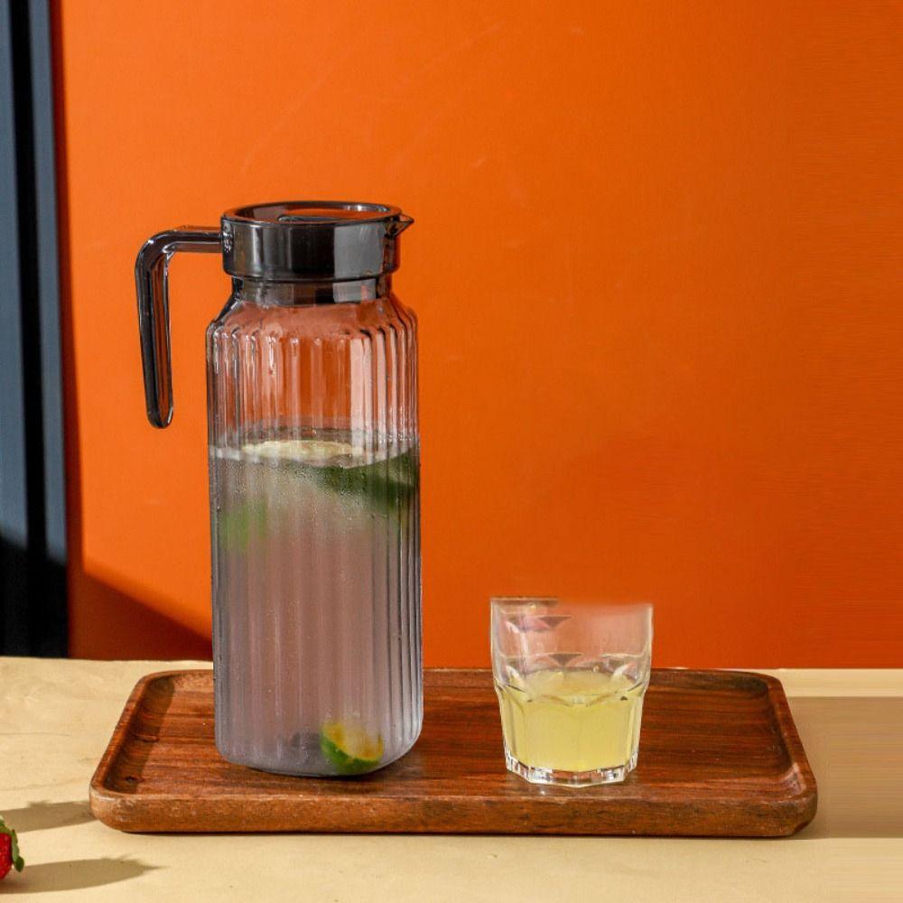 Heat Resistent Water Pitcher Anti-Dust Iced Tea Pot Drinkware Cold Water Kettle  Hotel