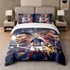 3-delige BeddengoedsetKylian Mbappe Zacht Laken en Twee Kussenslopen Huis Slaapkamer Decoratie