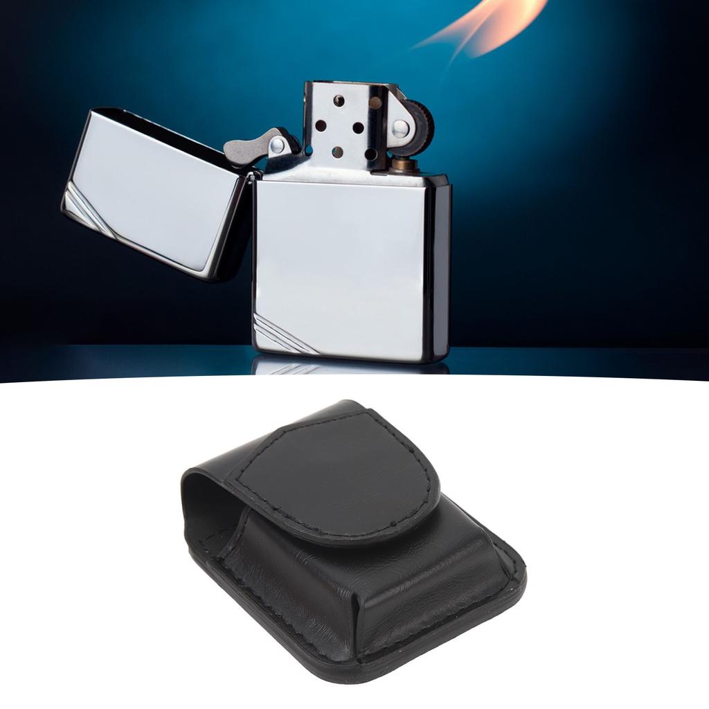 Pouzdro na zapalovač s poutkem na opasek PU držák Ochrana proti poškrábání Měkká podšívka Magnetické zapínání Pouzdro na zapalovač na opasek pro venkovní použití