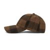 Autumn Winter Women's Plaid Baseball Cap Vintage Cap Men's Sun Hat British Hat