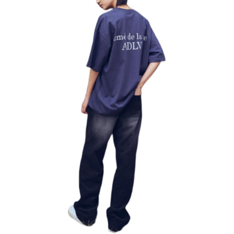 Acme De La Vie/ADLV SS23 T Shirt Men's Marine Blue ADLV-23SS-SSLBSN-NVY