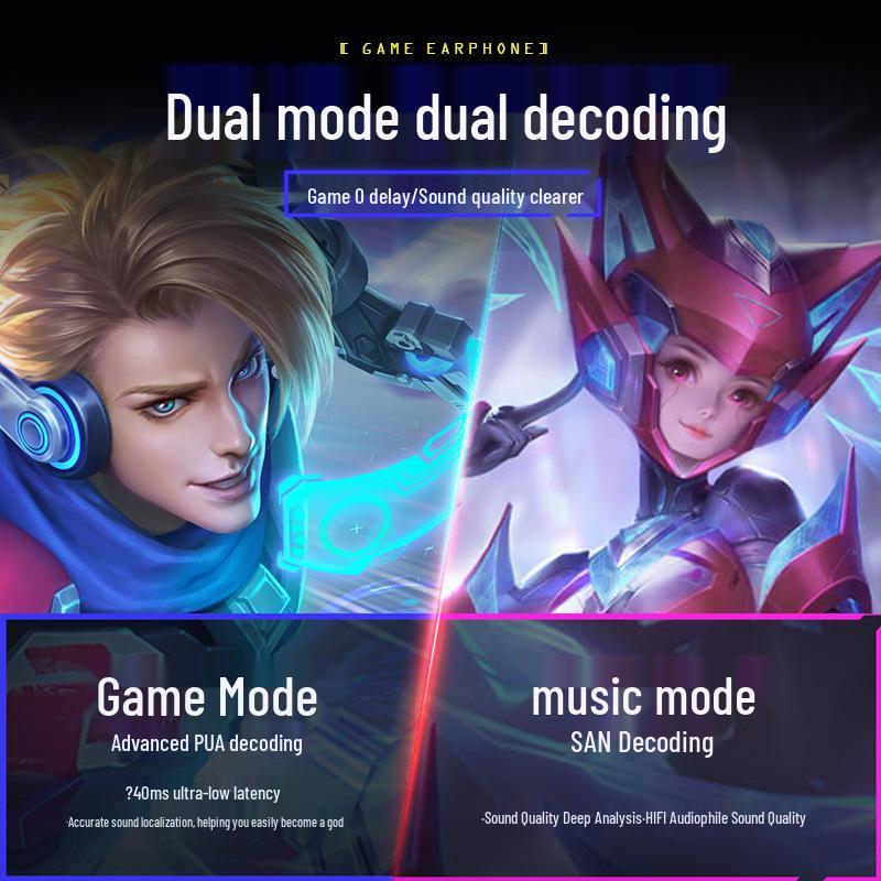 M10 Bluetooth In-Ear Gaming Sports Headset