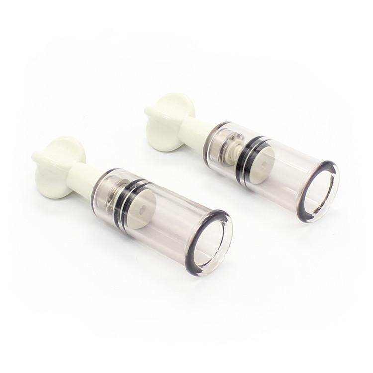 Plastic Nipple Sucker Enlarger Breast Rotating Vacuum Pump Clitoris Massager Stimulator Nipple Clamps  Adult Sex Toys Women