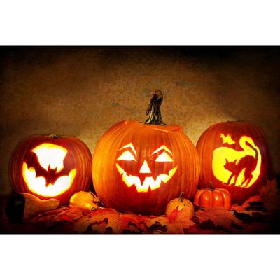 Diamantové vyšívanie 5D DIY diamantová maľba Halloween House tekvicový krížový steh