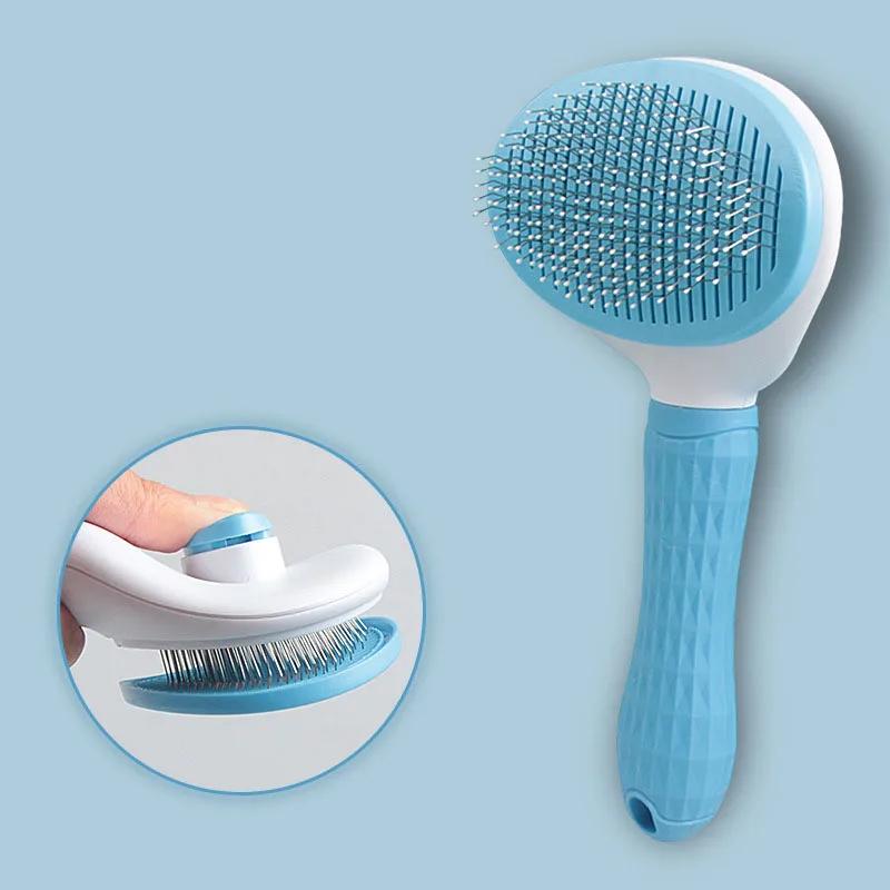 Hair Removal Brush for Dogs and Cats Non-sliding Beauty Brush Dog Beauty Equipment Pet Hair Removal Comb Pet Products
