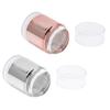 Nail Art Stamper Kit Strong Adhesive Clear Double Headed Nail Art Jelly Stamper with Lace Floral Pat