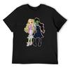 T-shirt Elphaba et Glinda bleu lock séchage rapide t-shirt personnalisé homme