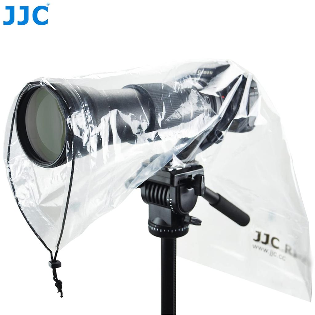 JJC 2 Pieces Camera Raincoat Camera Rain Cover Lens Length Suitable for Canon EOS Kiss M2 M X10i X10 X9i X9 X8i X8 X7i Compatible with P1000 P900 B600