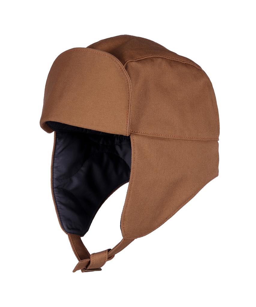 Seinteukeulu Yuze Bag & Force Padded Trooper Hat Bfp-1501 Camel