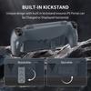 Full Protective Case Scratchproof Case Cover for Console Detachable Front Shell Back Case with Adjustable Kickstand