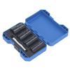 5-teiliges Schraubenausdreher-Set 12-Kant Antrieb Impact Radmutterentferner Werkzeug Metrisch 17mm 19mm 21mm 22mm Cr Mo