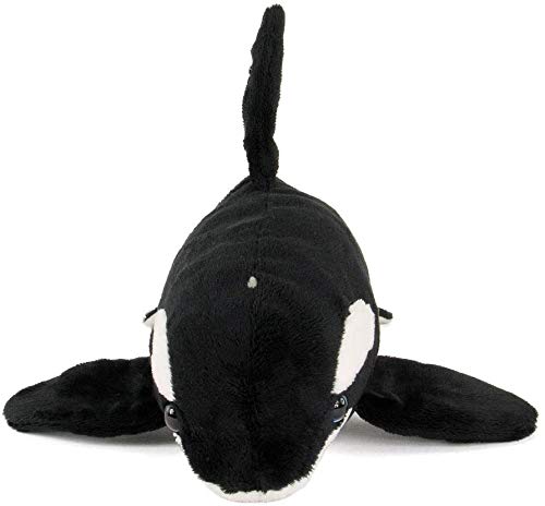 Colorata Orca Plush Toy (24 x 17 x 35 cm) Soft Touch Realistic (Orca Plush Toy) Toy Doll Mascot Birthday Gift Present (Twice Checked) Christmas Christ
