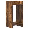Plant Stand Smoked Oak 30 X 30 X 60 Cm Wood Based Material