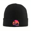 1pc Synthwave DeLorean Back To The Future Knitted Hat Beanies Winter Hats Warm Acrylic New Movie Film Series Cap for Unisex Women G