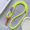 Süßes verstellbares Lanyard Crossbody Schultergurte Schlüsselanhänger Schlüsselring Geflochtenes Seil Mit Ersatz-Patch Zubehör