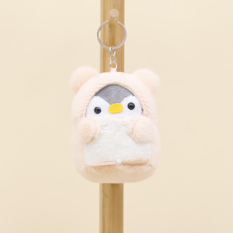 Adorable Plush Cartoon Penguin Keychain Cute Stuffed Animal Perfect For Gifts
