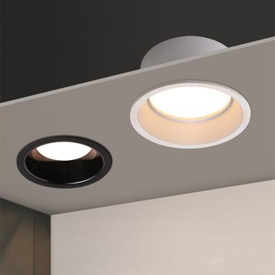Dimmbare Einbau-Decken-LED-Downlights 9W15W20W24W Blendschutz SMD2835 Weiß Schwarz LED-Strahler AC110V 220V Innenbeleuchtung