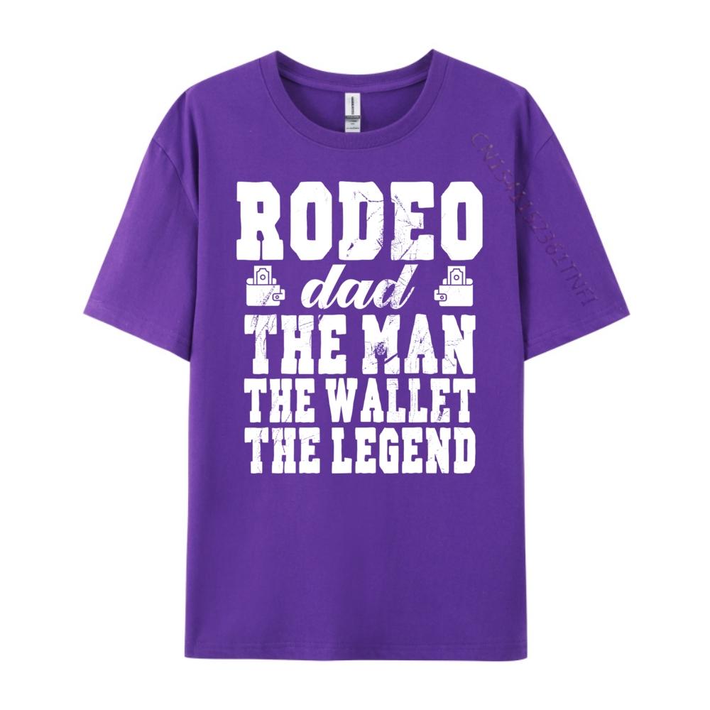 Funny Rodeo Dad Man Wallet Legend Rodeo Dad Cute Oversized T Shirt Graphic Camisetas Funny Camisa New Years Eve