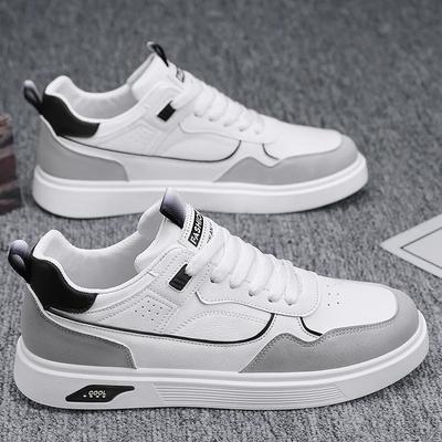 Outdoor Comfortable Running Shoe Waterproof Leather Casual Shoes For Men Lace Up Flats Zapatillas Hombre 2024 New Men's Sneakers