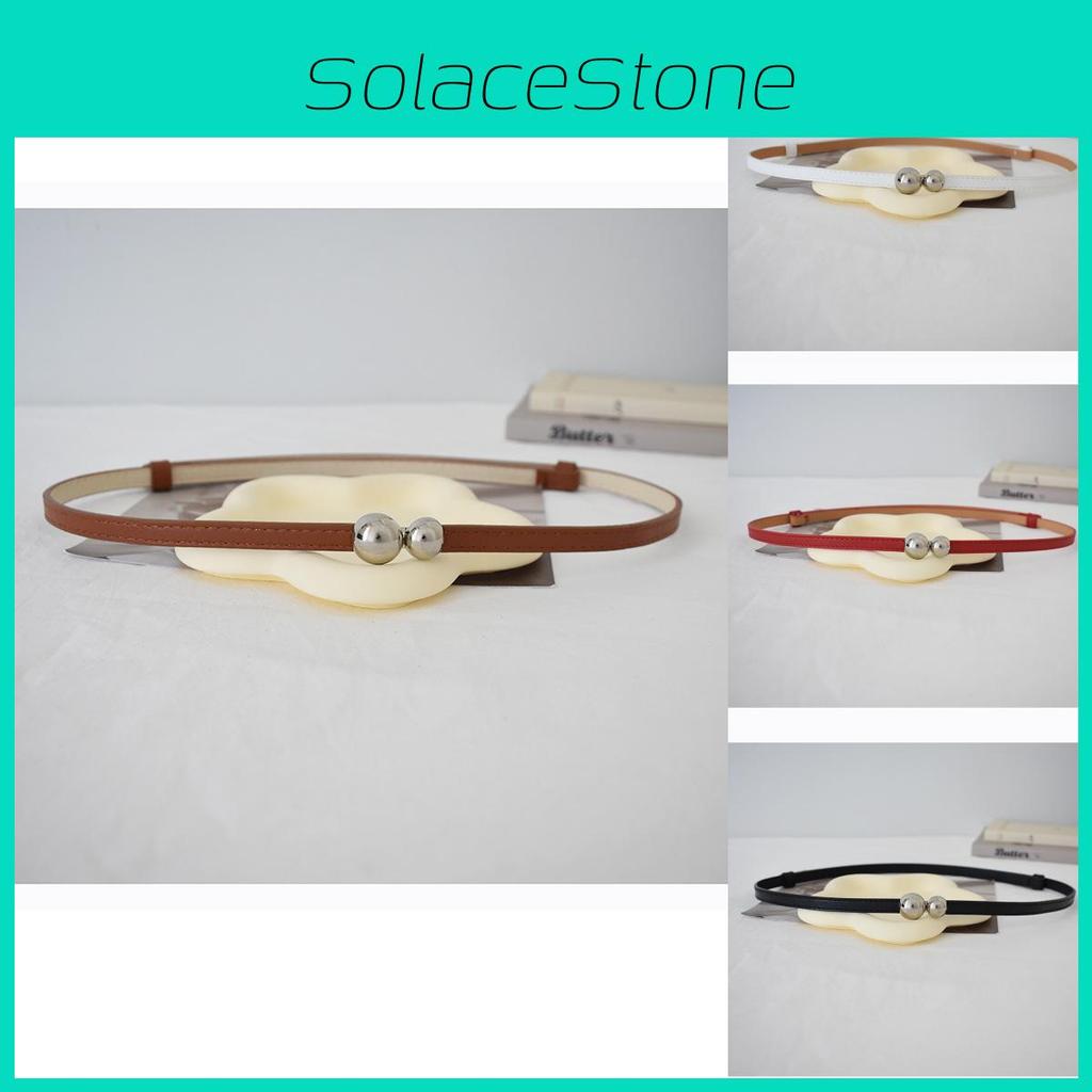 Elegant Women's Slim Waist Belt In Stylish Pu Leather For Dresses And Sweaters In Versatile Colors