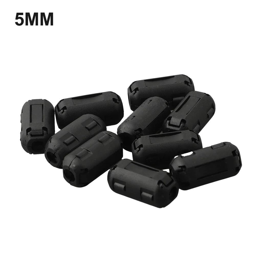 10pcs TDK Ferrite Core Noise Suppression Filter Ring Noise Suppressor Filter Ring Cable Clamp RFI EMI For Audio Video Cables