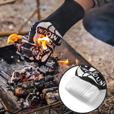 Guantes resistentes a altas temperaturas, guantes antiescaldaduras para asar, antideslizantes, para horno de camping