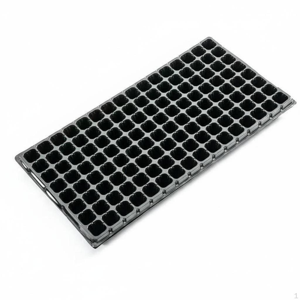 Nursery Tray Thickened Starter Drainage Holes Indoor Growing Trays for Farmers, Gardeners,
