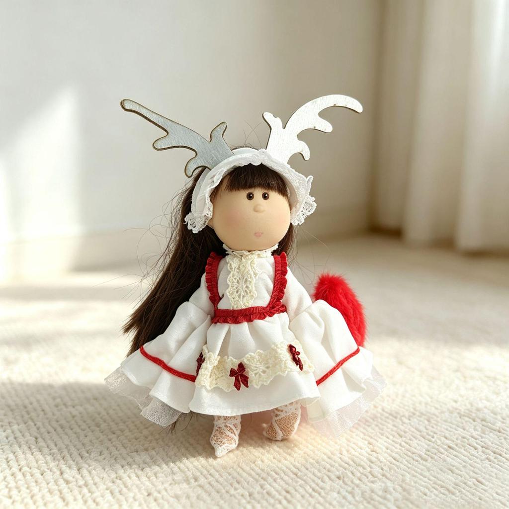 14cm Spanish Mia Potato Doll Clothes Set for 8/12 Scale BJD Dolls