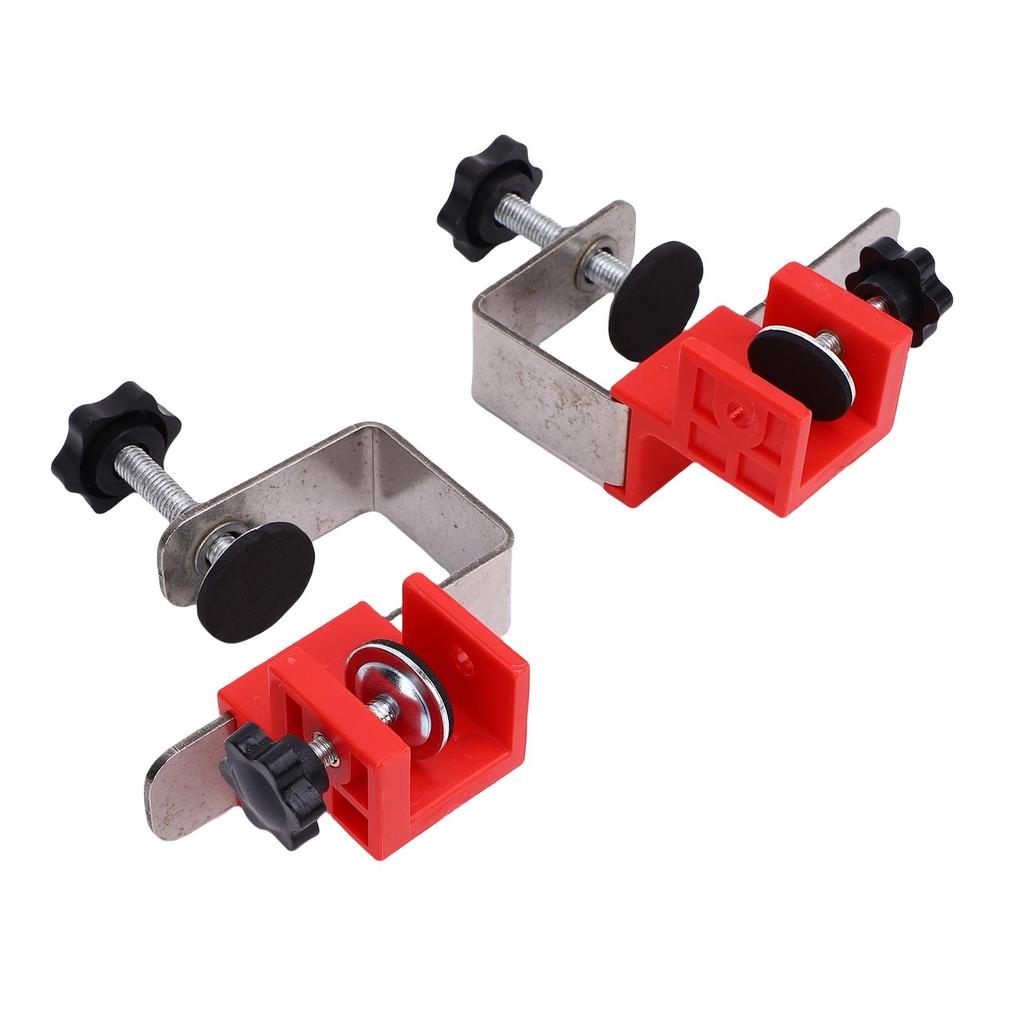 1 Pair Drawer Installation Fixing Clamp Stainless Steel Adjustable Drawer Panel Clip for Furniture Assembly