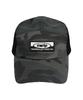 Nyuteib Oversized Military Mesh Camp Cap - Black