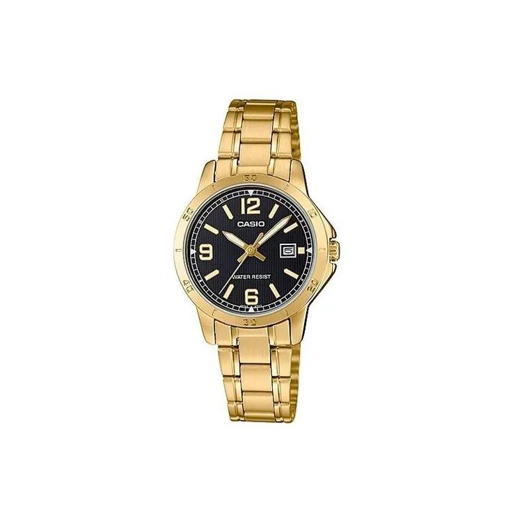 CASIO Women's Standard Series Black Watch (Unisex) Japanese Korean Watches LTP V004G 1BUDF