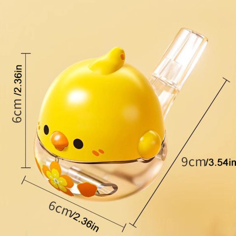 Cartoon Water Bird Shape Water Whistles Clear Whistle Toy Mouth Muscle Training Whistle Parent-Child Interaction Toy For Kids