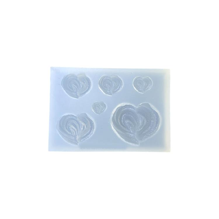Artistic Cookie Shaped Resin Mold Food Safe Silicone Mould for DIY Jewelry Charm And Decorative Ornament