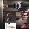 Cordless Drill Set Electric Screwdriver Mini Wireless Power Driver W/ Battery Charger Variable Speed DIY Power Tools