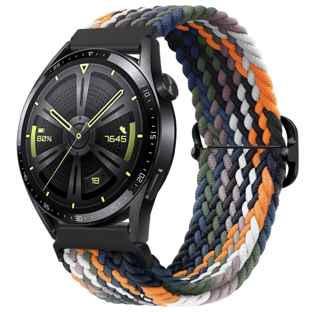 Pletená smyčka pro hodinky Samsung Watch 7 Band Prodyšné sportovní náramky na náramky pro Samsung Watch FE/Watch 6/Gear S3 Band 20mm 22mm