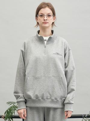 Lipeulleikeonteineo Re Braces Logo Half Zipup Mtm (Gray)