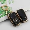 2/3/4 Buttons For Toyota Camry Chr Corolla Rav4 Avalon Land Cruiser Prado Prius  -  Tpu Car Key Case Cover Fob Keychain