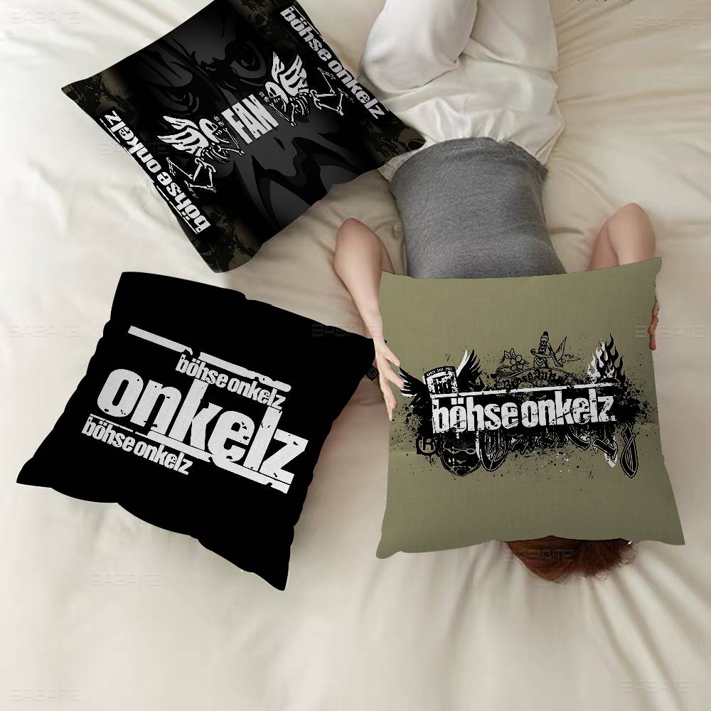 Germany Bohse Onkelz Cushion Cover Polyester Sofa Cushions Decorative Throw Pillows Home Decoration Pillowcover