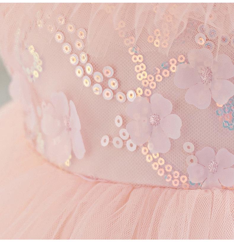 Infant & Toddler Fluffy Tulle Princess Dress: Summer Wedding, Party, First Birthday Outfit