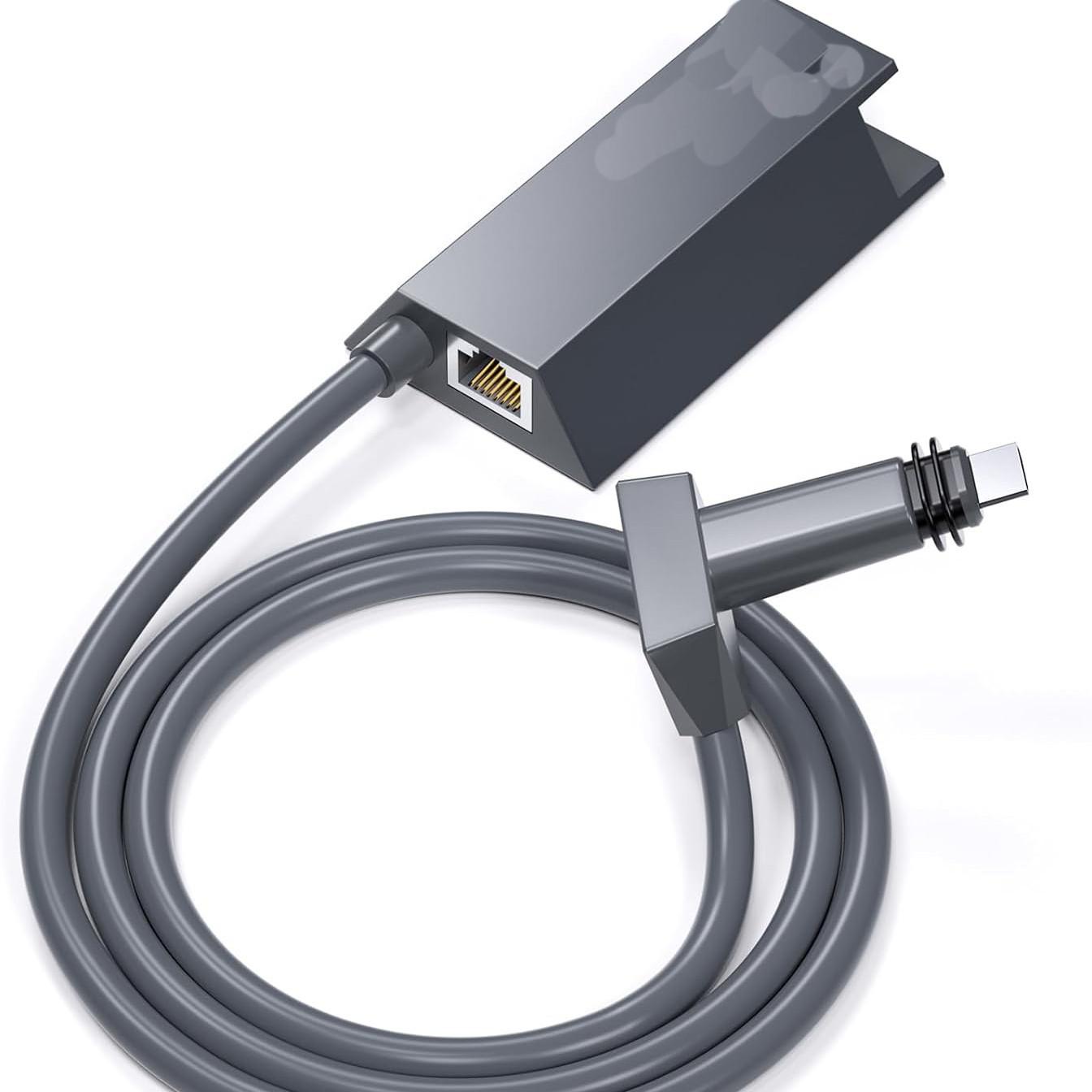 

Ethernet V2 Gigabit RJ45 Network Adapter сірий колір