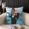 B-Bojack Horseman Pillow Case Home Dorm Chair Back Short Plush Double-Sided Printing Office Nap Time Cushion Cover