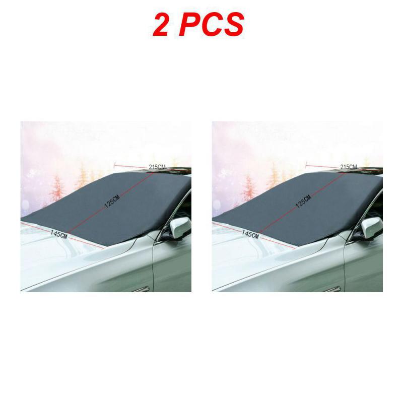 

2~5 шт. Магнитный чехол для лобового стекла автомобиля, Автомобильный солнцезащитный чехол, Солнцезащитный козырек от снега для лобового стекла автомобиля, Водонепроницаемый чехол для автомобиля