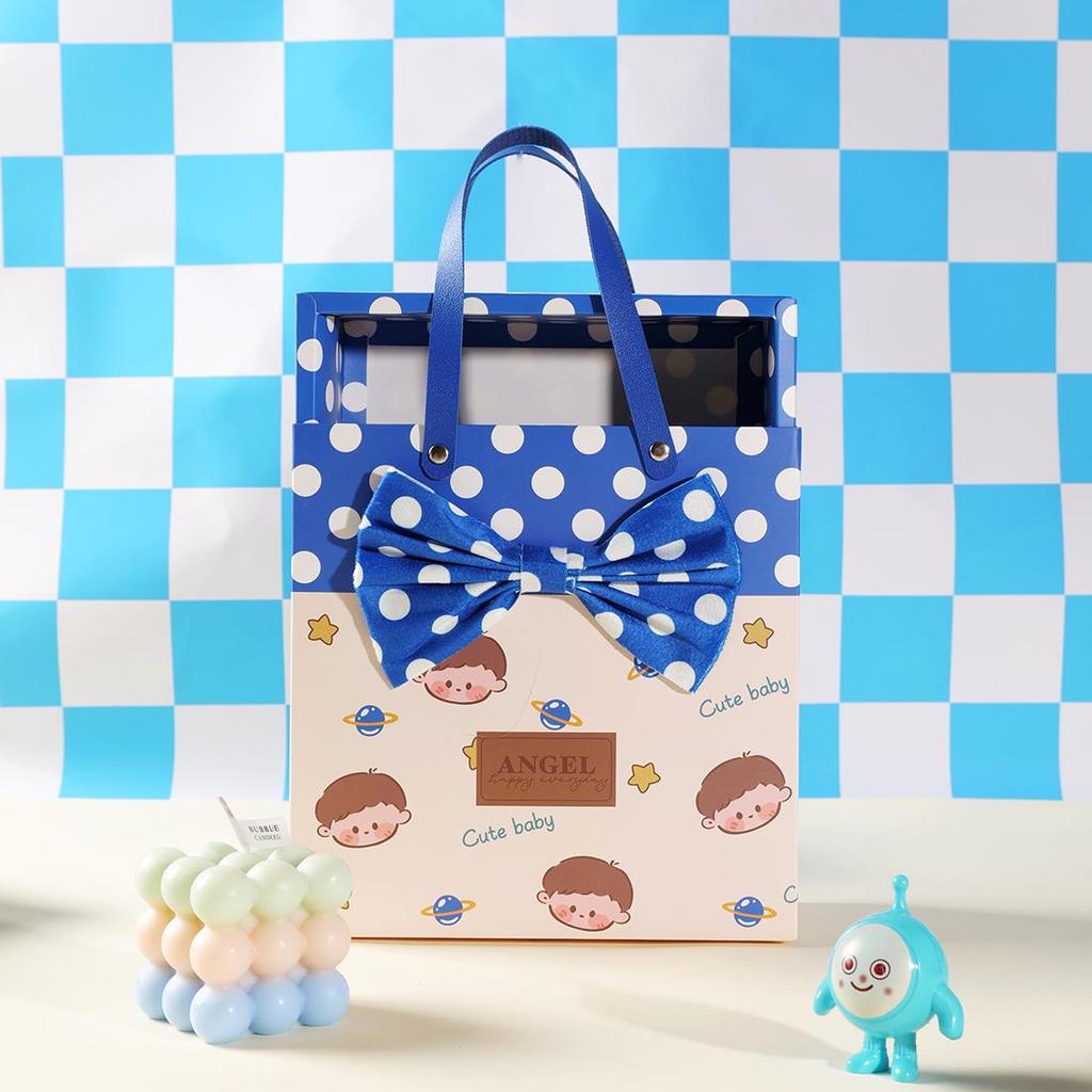 First Birthday Cartoon Gift Box for Kindergarten Party Favors