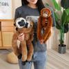 50/70CM Lovely Long Arm Monkey Suspension Plush Toy Creative Simulation Suspended Sloth Orangutan Lemur Plushie Pillow Doll