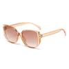 Stylish Large Frame Sunglasses for Women & Men Tortoiseshell Pattern Trendy Street Style UV Protective Eyewear