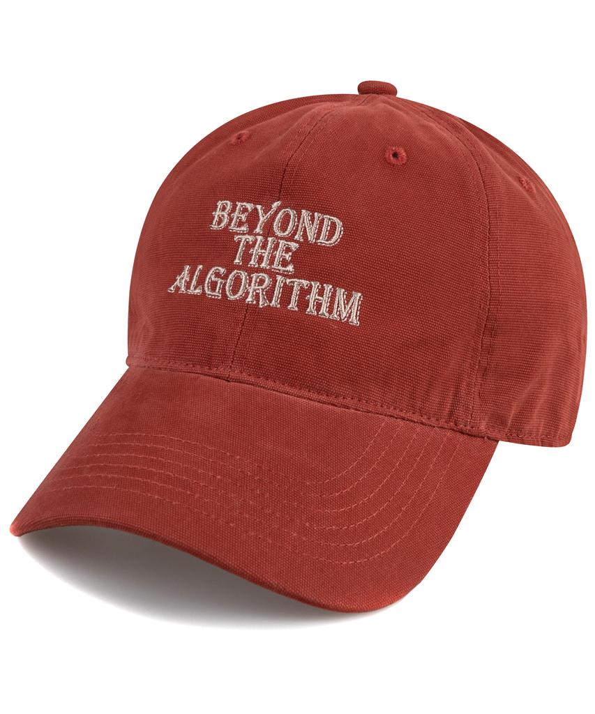 Wig Algorithm Canvas Ball Cap - Brick