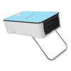 Mini Heater Fast Heating Low Noise Miniwatt Blue Portable Desk Warmer with Rotating Bracket for